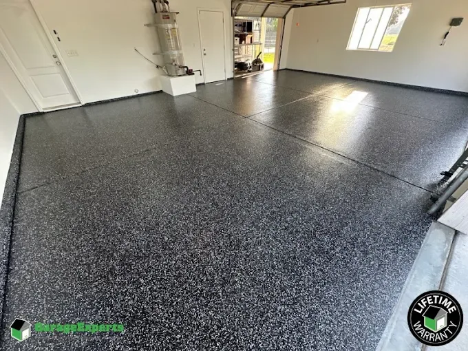 Residential Garage Epoxy & Polyaspartic Flooring in Fresno