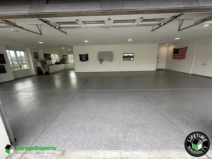 Residential Garage Epoxy & Polyaspartic Flooring in Fresno