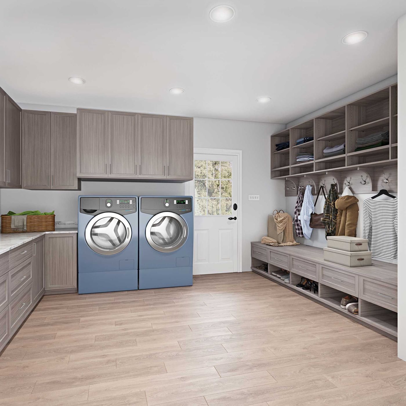 Laundry Room & Mudroom Storage